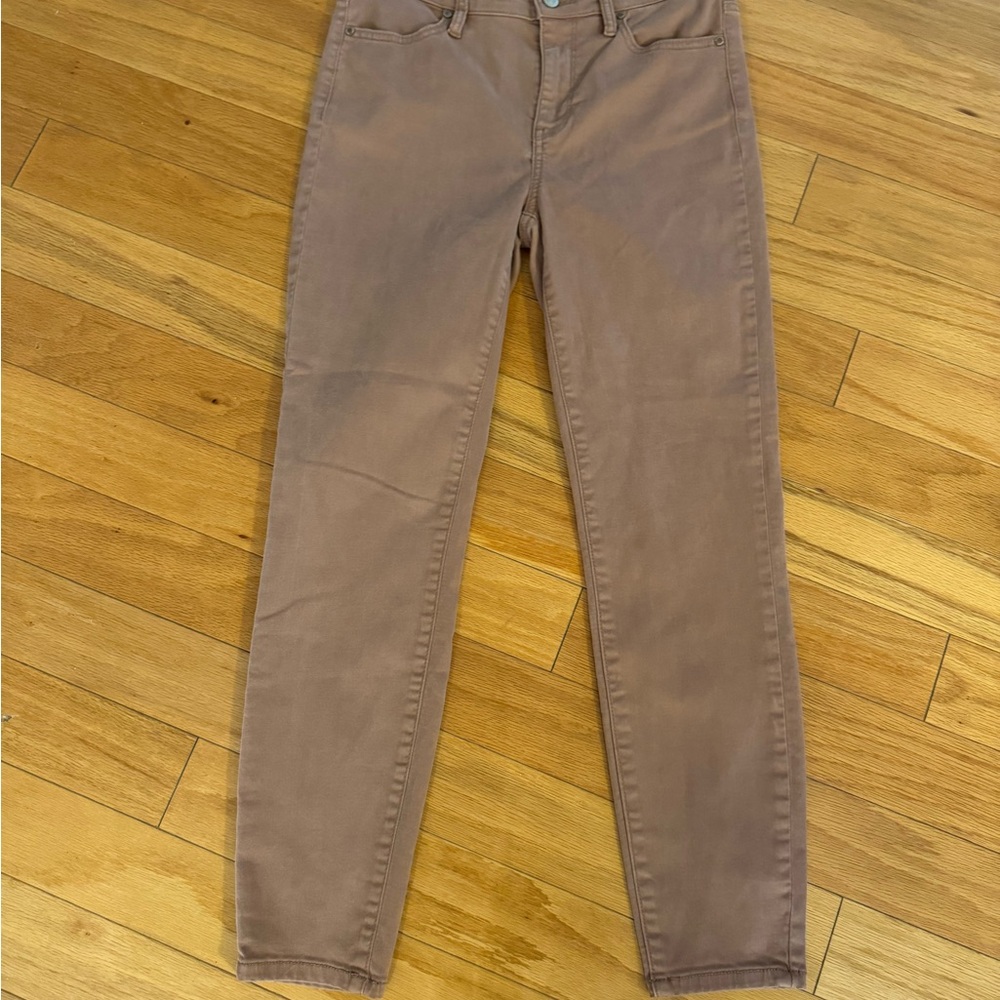 Buffalo High Rise Havana Pants Soft Stretch Terracotta Sz 4/27